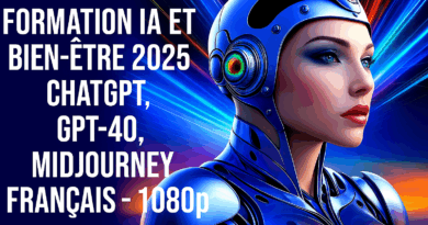 Formation IA et Bien-être 2025 – ChatGPT, GPT-4o, Midjourney – Français – 1080p